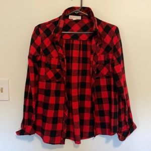 Women’s Buffalo check flannel